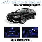 XtremeVision Interior LED for Chrysler 200 2015+ (11 Pieces) Blue Interior LED K