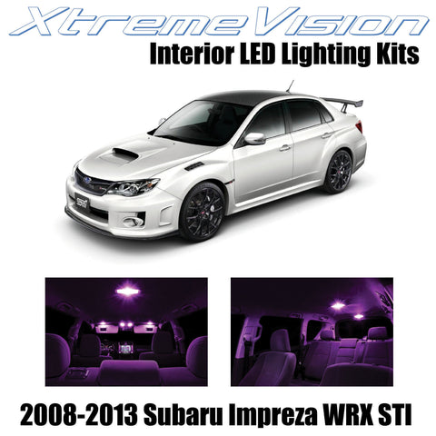 XtremeVision Interior LED for Subaru Impreza WRX STI Sedan 2008-2013 (6 Pieces)
