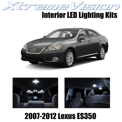 XtremeVision Interior LED for Lexus ES350 2007-2012 (7 Pieces) Pure White Interi