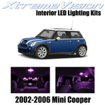 XtremeVision Interior LED for Mini Cooper 2002-2006 (7 Pieces) Pink Interior LED