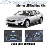 Xtremevision Interior LED for Volvo C30 2008-2015 (8 Pieces) Cool White Interior LED Kit + Installation Tool