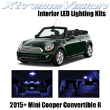 XtremeVision Interior LED for Mini Cooper Convertible R 2015+ (10 Pieces) Blue I