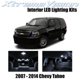 XtremeVision Interior LED for Chevy Tahoe 2007-2014 (12 Pieces) Pure White Inter