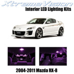 XtremeVision Interior LED for Mazda RX-8 RX8 2004-2014 (5 Pieces) Pink Interior