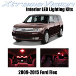 XtremeVision Interior LED for Ford Flex 2009-2015 (8 Pieces) Red Interior LED Ki