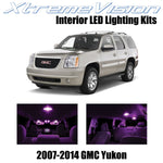 XtremeVision Interior LED for GMC Yukon 2007 - 2014 (12 Pieces) Pink Interior LE