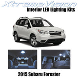XtremeVision Interior LED for Subaru Forester 2015+ (8 Pieces) Cool White Interi