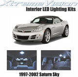 Xtremevision Interior LED for Saturn Sky 2007-2009 (4 Pieces) Cool White Interior LED Kit + Installation Tool