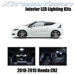 XtremeVision Interior LED for Honda CR-Z 2010-2015 (9 Pieces) Pure White Interio