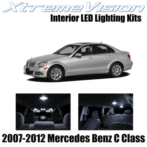 XtremeVision Interior LED for Mercedes C Class 2007-2012 (18 Pieces) Pure White