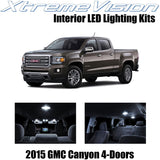 XtremeVision Interior LED for GMC Canyon 4-Door 2015+ (13 pcs)