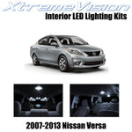 XtremeVision Interior LED for Nissan Versa 2007-2013 (6 Pieces) Pure White Inter