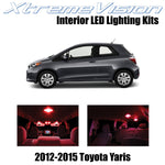 XtremeVision Interior LED for Toyota Yaris 2012-2015 (6 Pieces) Red Interior LED