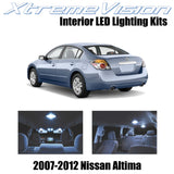 XtremeVision Interior LED for Nissan Altima Sedan 2007-2012 (10 Pieces) Cool Whi