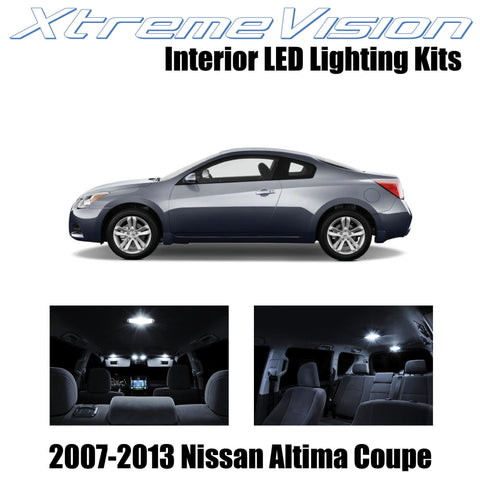 XtremeVision Interior LED for Nissan Altima Coupe 2 Door 2007-2013 (15 Pieces) P