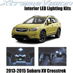 Xtremevision Interior LED for Subaru XV Crosstrek 2013-2015 (6 Pieces) Cool White Interior LED Kit + Installation Tool