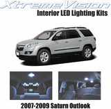 Xtremevision Interior LED for Saturn Outlook 2007-2009 (8 Pieces) Cool White Interior LED Kit + Installation Tool