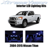 XtremeVision Interior LED for Nissan Titan 2004-2015 (16 Pieces) Blue Interior L