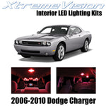 XtremeVision Interior LED for Dodge Challenger 2006-2010 (5 Pieces) Red Interior