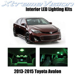 XtremeVision Interior LED for Toyota Avalon 2013-2015 (6 Pieces) Green Interior