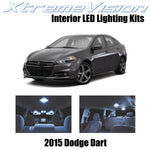 XtremeVision Interior LED for Dodge Dart 2015+ (10 Pieces) Cool White Interior L