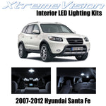XtremeVision Interior LED for Hyundai Santa Fe 2007-2012 (8 Pieces) Pure White I