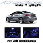 XtremeVision Interior LED for Hyundai Sonata 2011-2014 (8 Pieces) Blue Interior