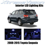XtremeVision Interior LED for Toyota Sequoia 2008-2015 (13 Pieces) Blue Interior