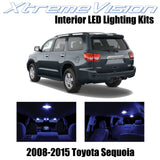 XtremeVision Interior LED for Toyota Sequoia 2008-2015 (13 Pieces) Blue Interior