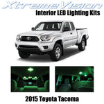 XtremeVision Interior LED for Toyota Tacoma 2015+ (7 Pieces) Green Interior LED