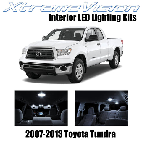XtremeVision Interior LED for Toyota Tundra 2007-2013 (14 Pieces) Pure White Int