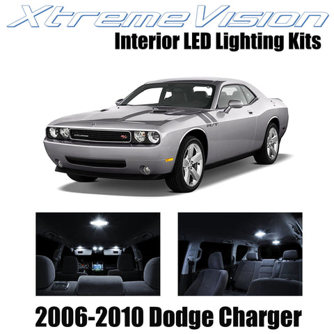 XtremeVision Interior LED for Dodge Challenger 2006-2010 (5 Pieces) Pure White I