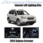 XtremeVision Interior LED for Subaru Forester 2015+ (8 Pieces) Pure White Interi