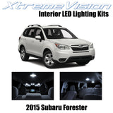 XtremeVision Interior LED for Subaru Forester 2015+ (8 Pieces) Pure White Interi