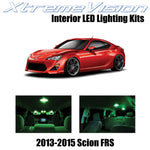 XtremeVision Interior LED for Scion FR-S FRS 2013-2015 (10 Pieces) Green Interio