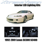 XtremeVision Interior LED for Lexus SC300 SC400 1992-2001 (5 Pieces) Pure White