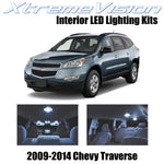 XtremeVision Interior LED for Chevy Traverse 2009-2014 (6 Pieces) Cool White Int
