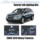 XtremeVision Interior LED for Chevy Traverse 2009-2014 (6 Pieces) Cool White Int
