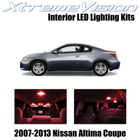 XtremeVision Interior LED for Nissan Altima Coupe 2 Door 2007-2013 (15 Pieces) R
