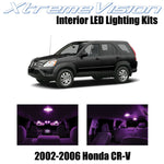XtremeVision Interior LED for Honda CR-V 2002-2006 (12 Pieces) Pink Interior LED