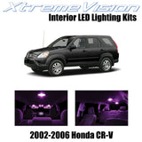 XtremeVision Interior LED for Honda CR-V 2002-2006 (12 Pieces) Pink Interior LED