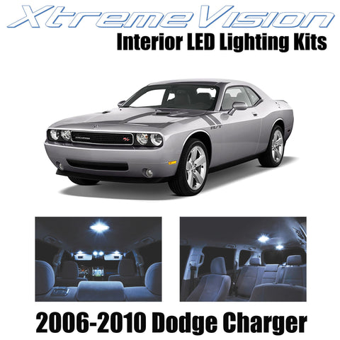 XtremeVision Interior LED for Dodge Challenger 2006-2010 (5 Pieces) Cool White I