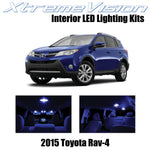 XtremeVision Interior LED for Toyota Rav4 2015+ (8 Pieces) Blue Interior LED Kit