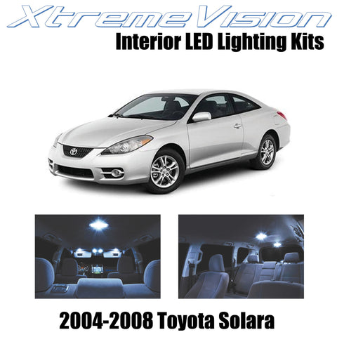 XtremeVision Interior LED for Toyota Solara 2004-2008 (3 Pieces) Cool White Inte