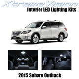 XtremeVision Interior LED for Subaru Outback 2015+ (12 Pieces) Pure White Interi