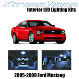 XtremeVision LED for Ford Mustang 2005-2009 (4 Pieces) Cool White Premium Interi