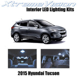 XtremeVision Interior LED for Hyundai Tucson 2015+ (8 Pieces) Cool White Interio