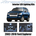 XtremeVision Interior LED for Ford Explorer 2002-2010 (10 Pieces) Cool White Int