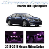XtremeVision Interior LED for Nissan Altima Sedan 2013-2015 (7 Pieces) Pink Inte