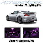XtremeVision Interior LED for Nissan 370Z 2009-2014 (8 Pieces) Pink Interior LED